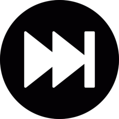 Fast Forward Button Outline Svg Vector, Free Vectors File